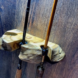 Wood Fishing Pole Stand - Etsy Wood Fishing Pole Stand - Etsy