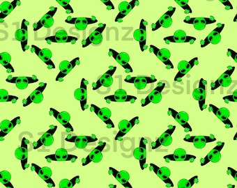 Groene alien