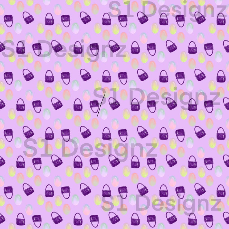 Seemless Easter pattern image 2