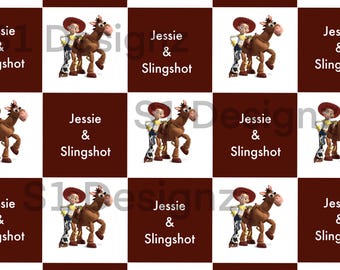 Jessie + katapult uit Toy Story