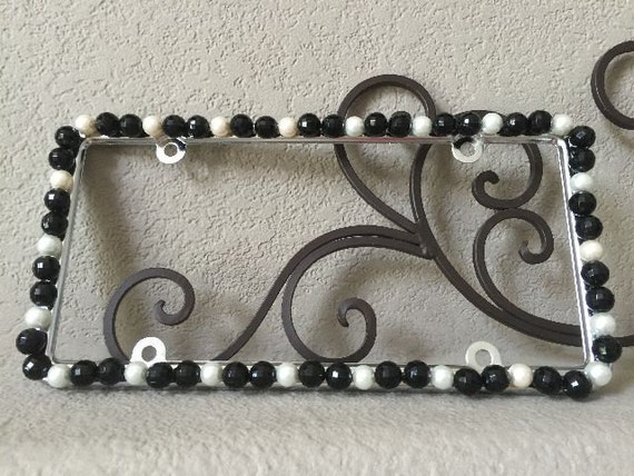 Black License Plate Frame My Other Ride Is The Black Pearl Auto Accessory