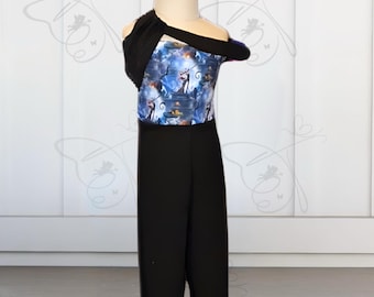 Unique Halloween romper, pageant bodysuit