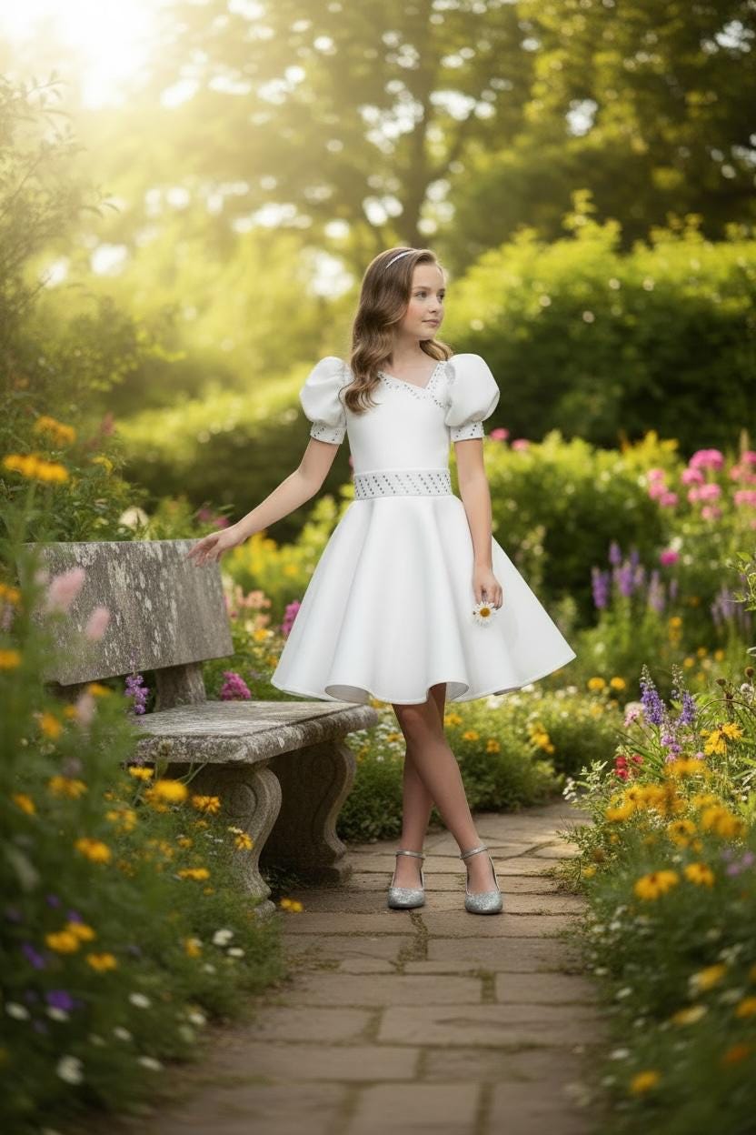 white dresses for young ladies Teen Dress SD-01.09.26