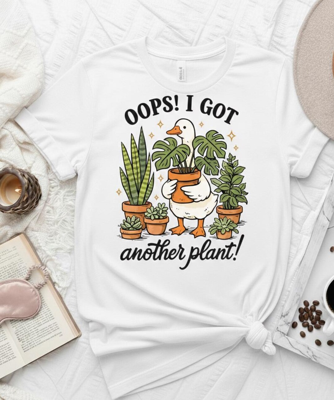 Sarcastic Gardening Humor PNG SVG Oops I Got Another Plant Goose Mom ...