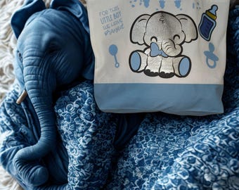 Baby Boy Diaper Tote