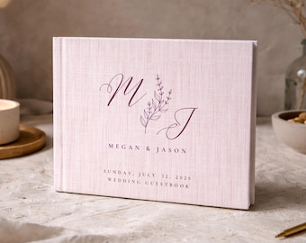 Personalized Wedding Guest Book | Custom Wedding Guestbook | Instant Photo Reception Guest Book | Anniversary Gift  | Polaroid Scrapbook