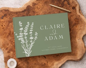 Personalized Wedding Guest Book | Custom Wedding Reception Guestbook | Instant Photo Guest Book | Anniversary Gift | Polaroid Scrapbook