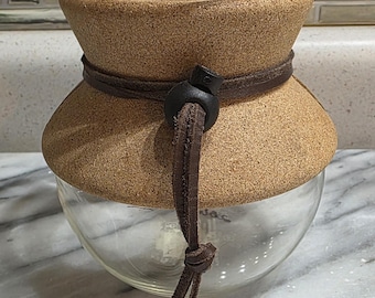 Cafetera Bodum Pour Over Jarra de vidrio Banda de corcho Filtro de cuero
