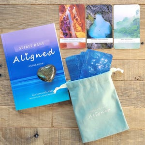 Spirit Baby Aligned Oracle • 77 Cards + 180-pages Guidebook • Pregnancy, Conception, IVF, IUI