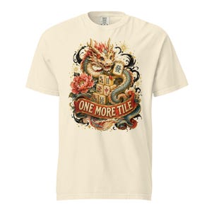 Mahjong Dragon Shirt, One More Tile Game Night Tee, Comfort Colors Mahjong Player Gift Shirt
