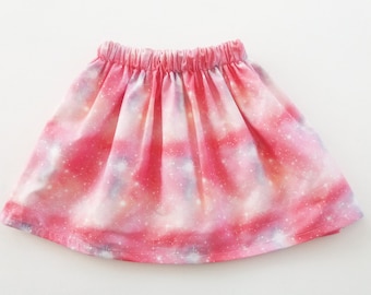 Galaxy Skirt, Girls Galaxy Skirt, Outer Space, Space Skirt, Space Outfit, Planet Gift, Space Gift, Girls Skirt, Galaxy Party, Galaxy Outfit