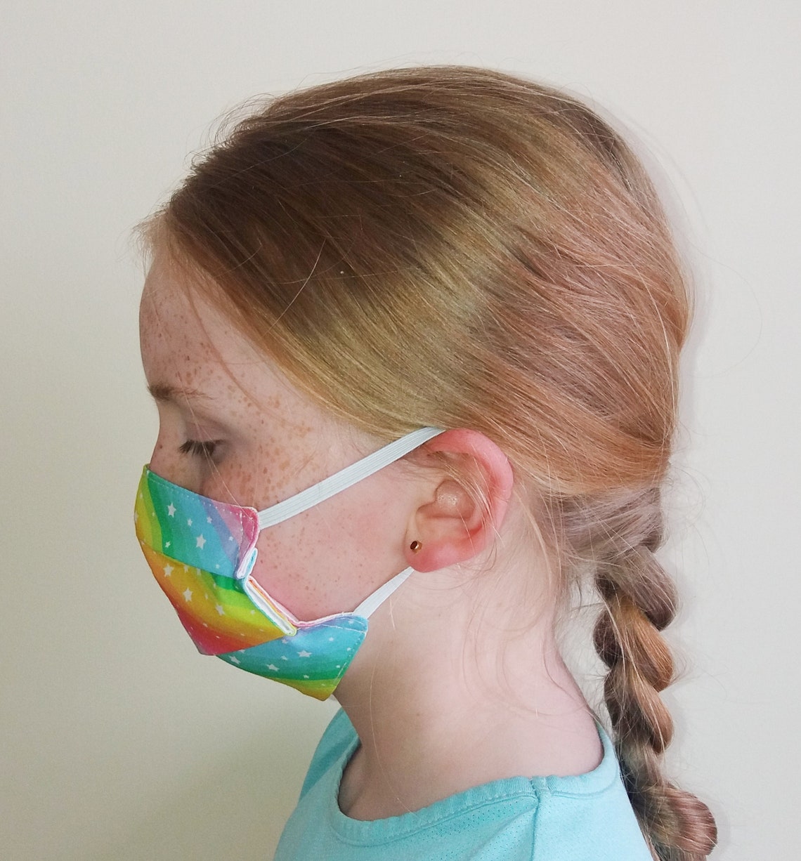 Rainbow Face Mask Washable Mask Reusable Face Mask Etsy