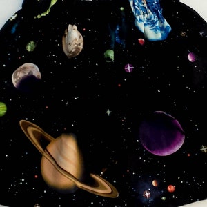 Falda Espacial, Espacio Exterior, Falda Planetas, Traje Espacial, Regalo Planeta, Regalo Espacial, Falda Chicas, Space Party, Galaxy Falda, Galaxy Party Falda imagen 5
