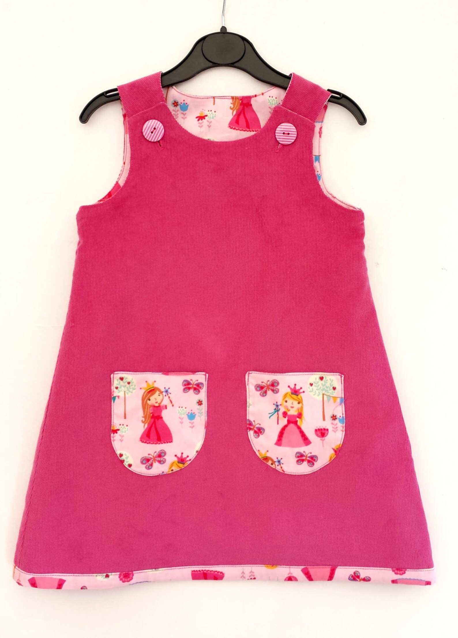 Princess Dress Girl's Reversible Dress Party Dress A Etsy
