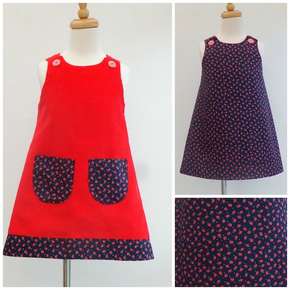 A line pinafore dress online