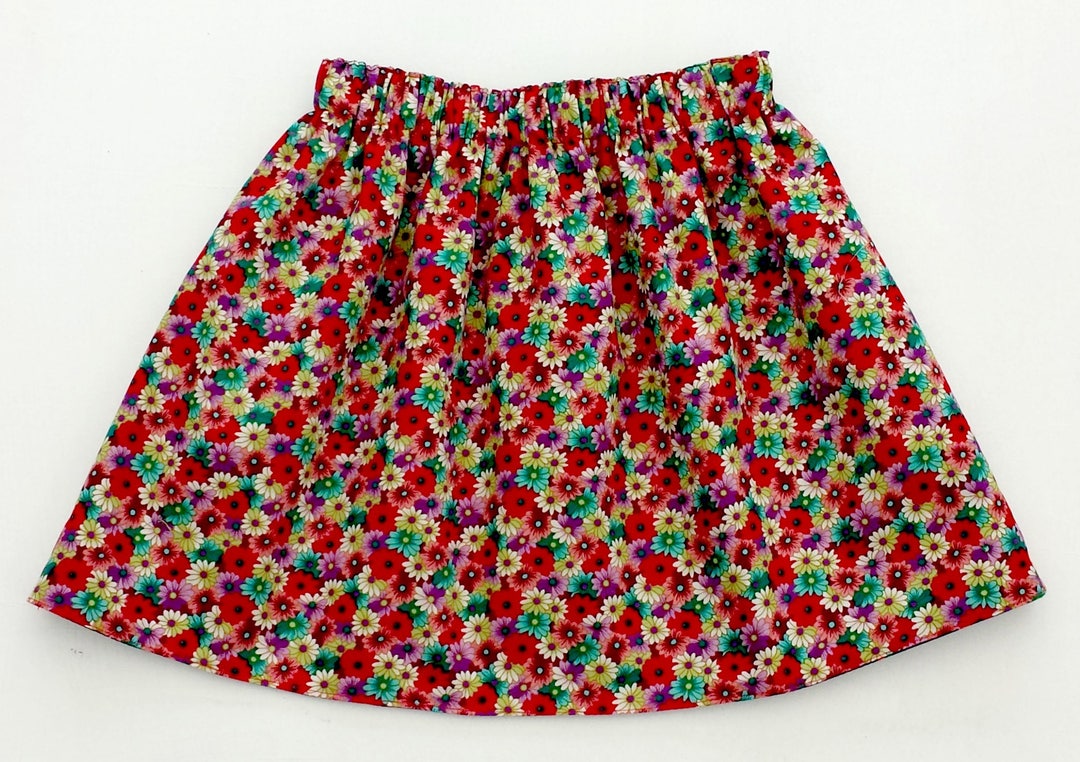 Daisy Skirt, Girls Skirt, Girls Party Skirt, Daisies Clothing, Summer ...