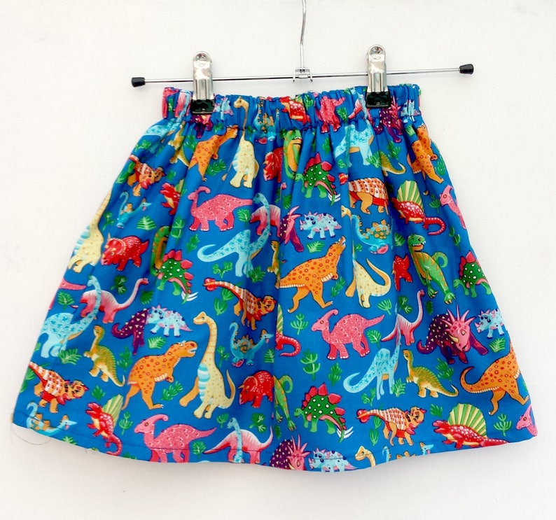 Dinosaur Skirt Girls Skirt Girl Dinosaur Girls Party Skirt Etsy