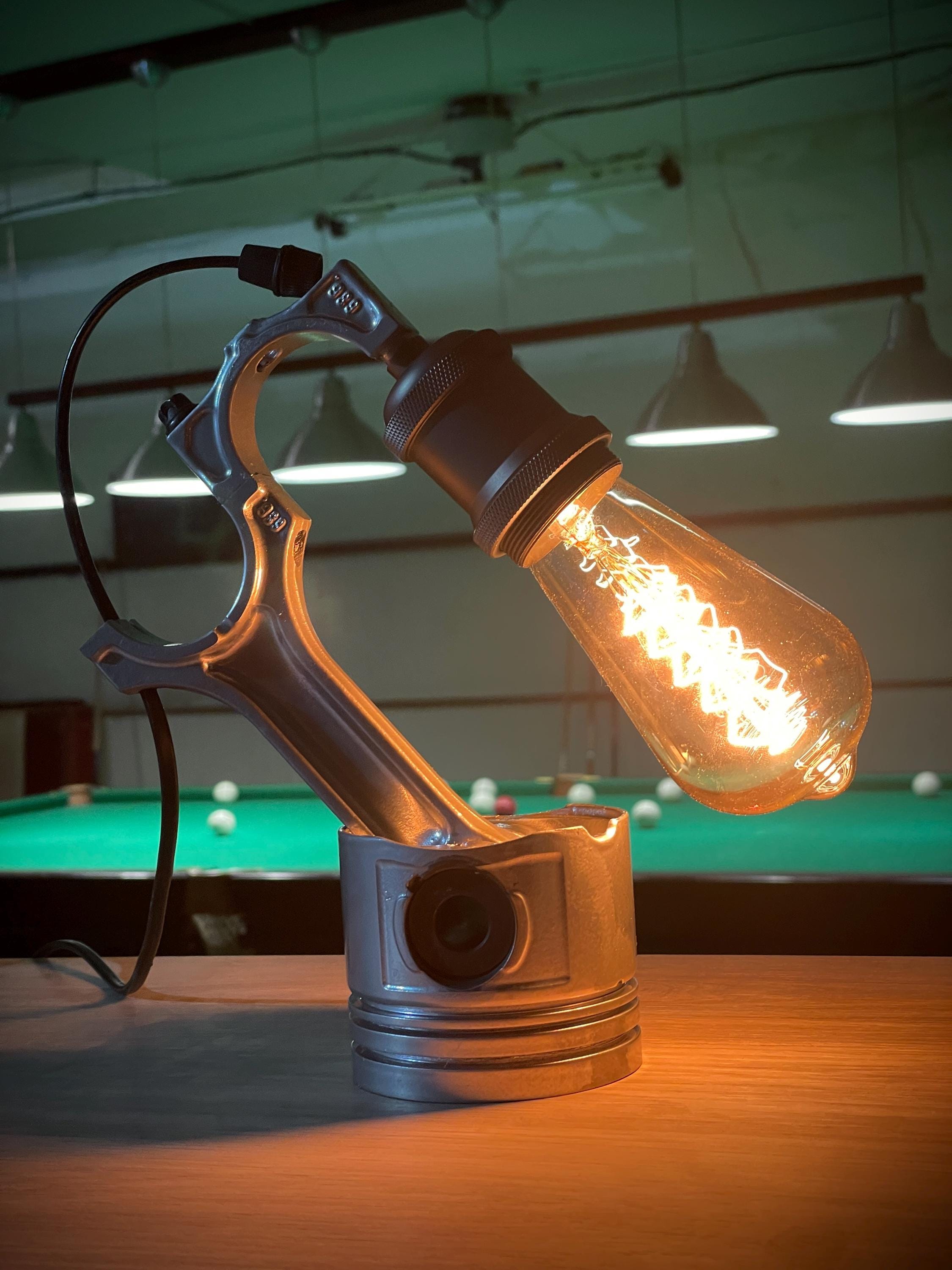 Lampe design industriel - Vanne - Gris Métal - Vendu