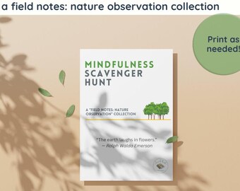 Nature Scavenger Hunt, Mindfulness, Colouring Page, Forest School Resources, Teacher Printable