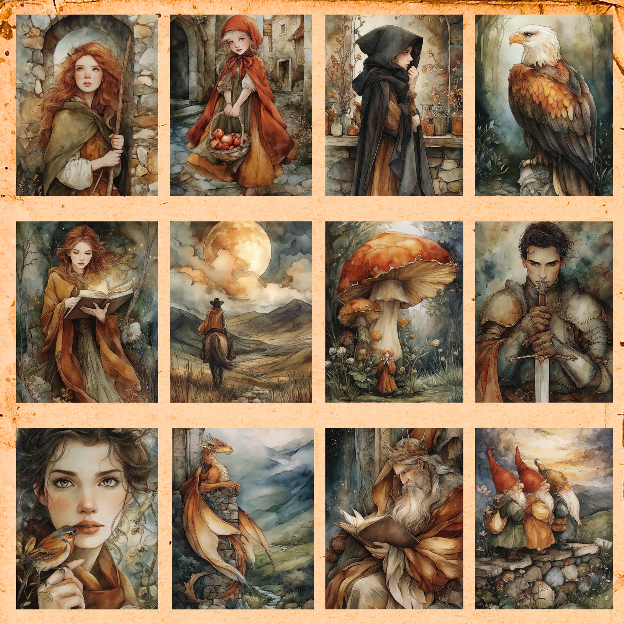 Medieval Junk Journal Kit – 200 Printable Pages – Fantasy Vintage ...