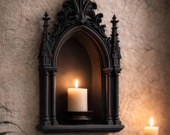 Gothic Cathedral Wall Altar Arched Sconce