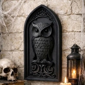 Owl Wall Plaque