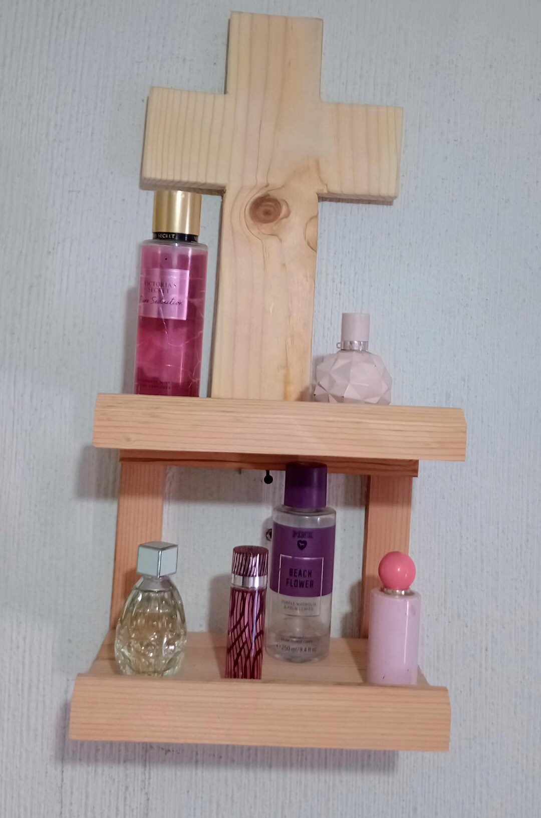 Hand Crafted Tiny Shelf for Your Bedroom Bathroom Kitchen Necessities ...