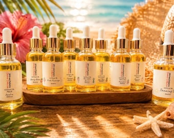 Huile pour cuticules collection été - Soin hydratant pour les ongles au jojoba et à l'argan