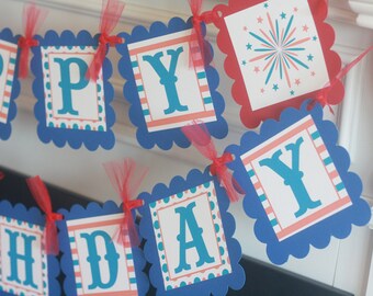 12 Banners Door Signs Available Red Blue Brown Chevron Stripe Guitar Rock n Roll Music Happy Birthday Cupcake Toppers Party Packages Favor Tags