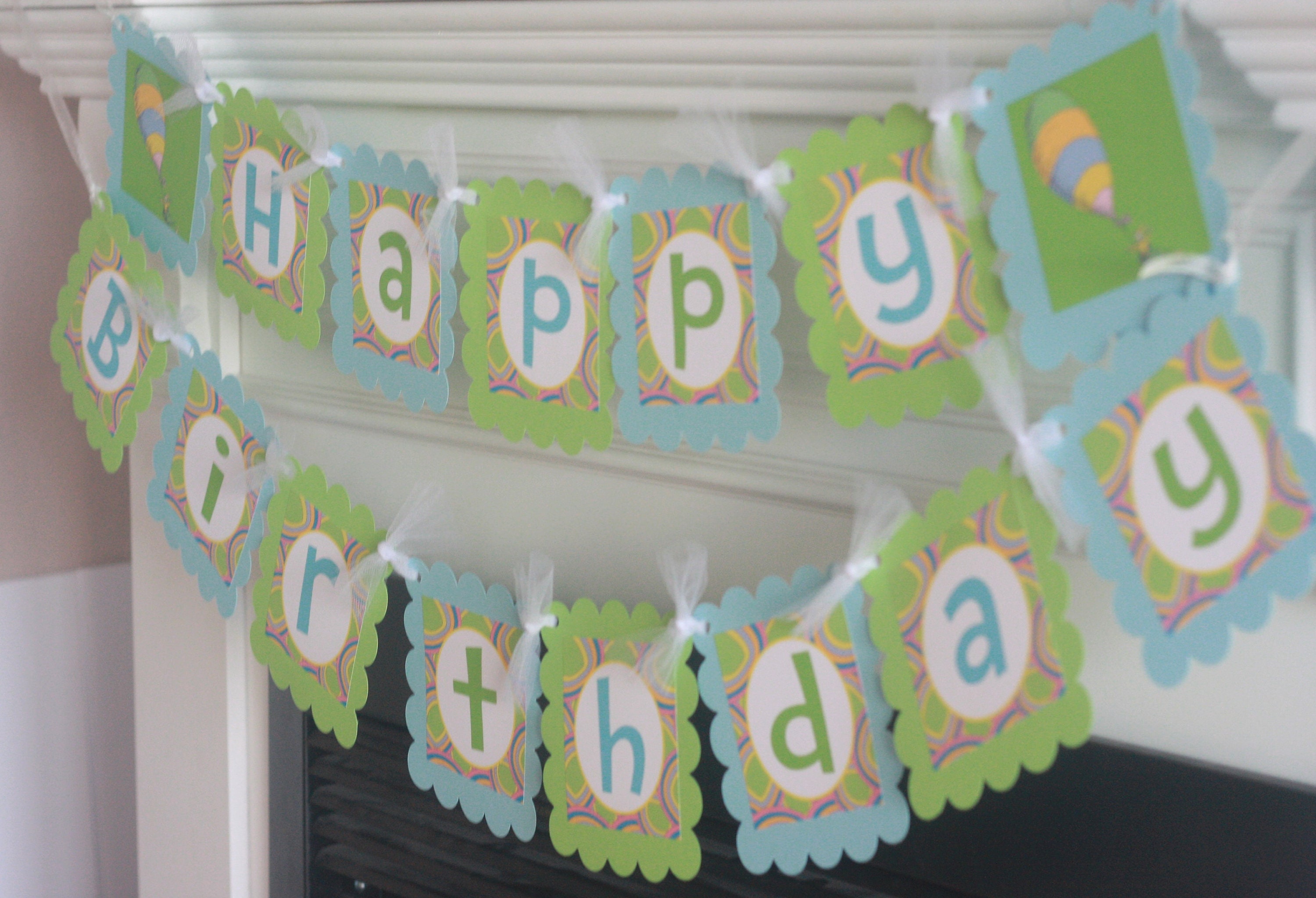 Oh The Places You Ll Go Happy Birthday Green Light Blue