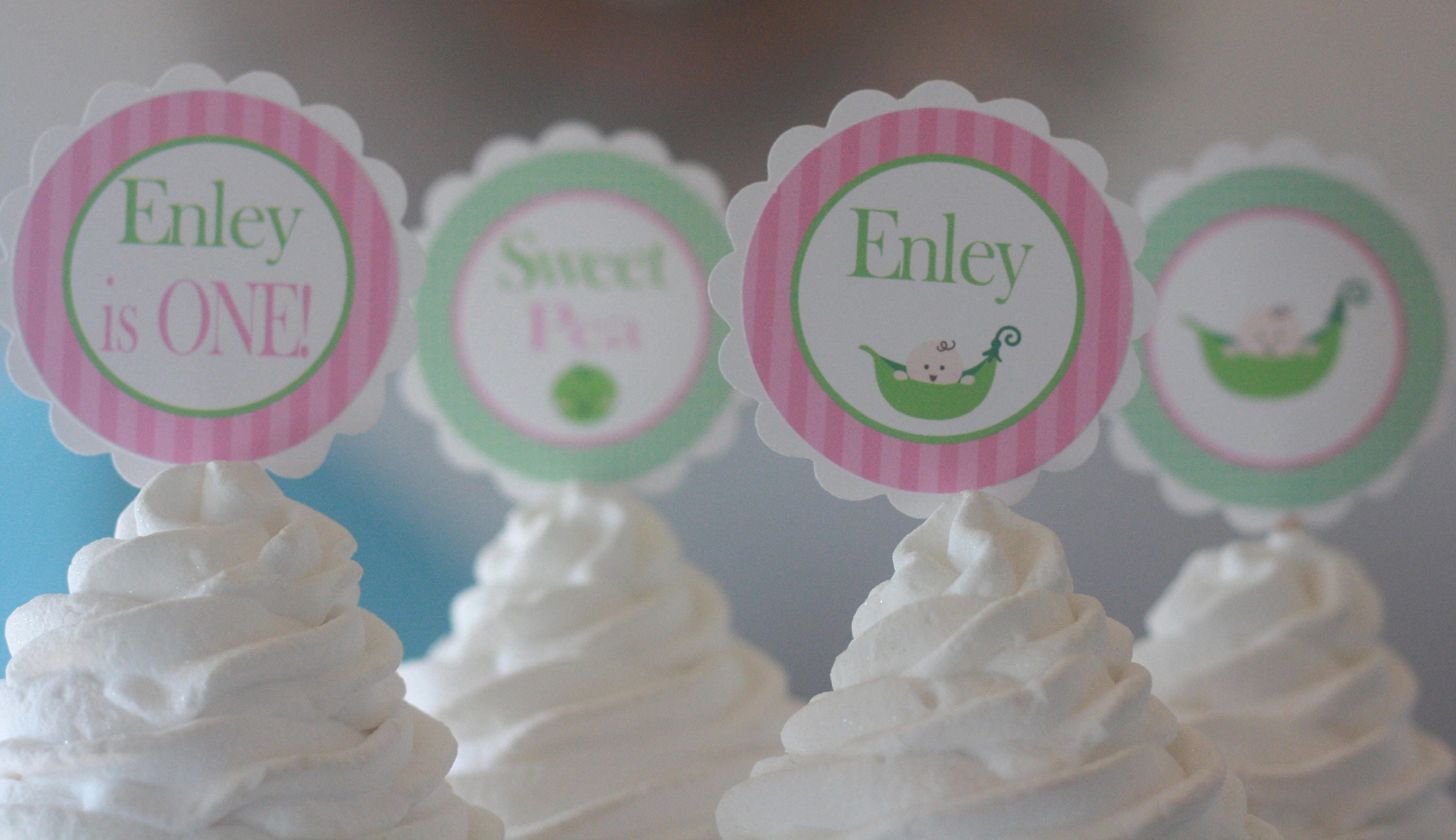Baking Accs Cake Decorating Sweet Pea Cake Decoration Topper