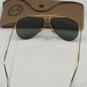 Gafas de sol Ray-Ban RB3138 Shooter de transición, raras - Montura italiana - Lentes B&L - IMPECABLES imagen 16