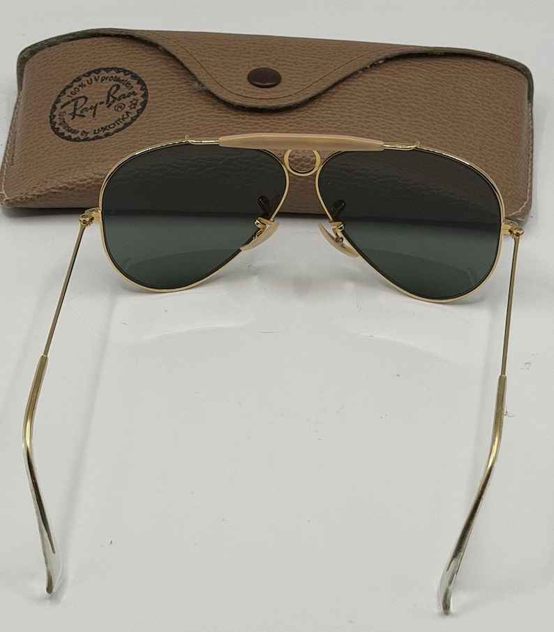 Gafas de sol Ray-Ban RB3138 Shooter de transición, raras - Montura italiana - Lentes B&L - IMPECABLES imagen 16