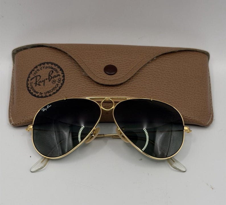 Gafas de sol Ray-Ban RB3138 Shooter de transición, raras - Montura italiana - Lentes B&L - IMPECABLES imagen 20