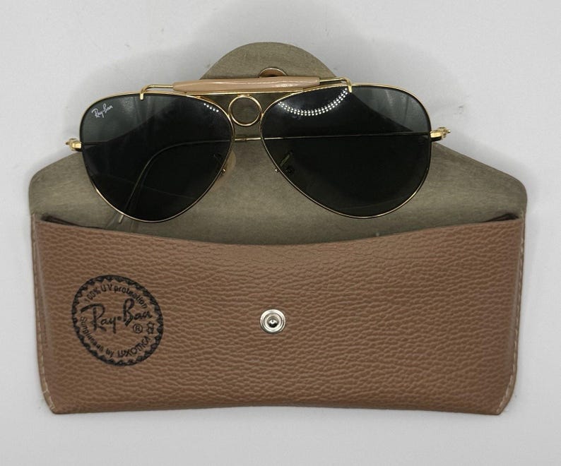 Gafas de sol Ray-Ban RB3138 Shooter de transición, raras - Montura italiana - Lentes B&L - IMPECABLES imagen 3