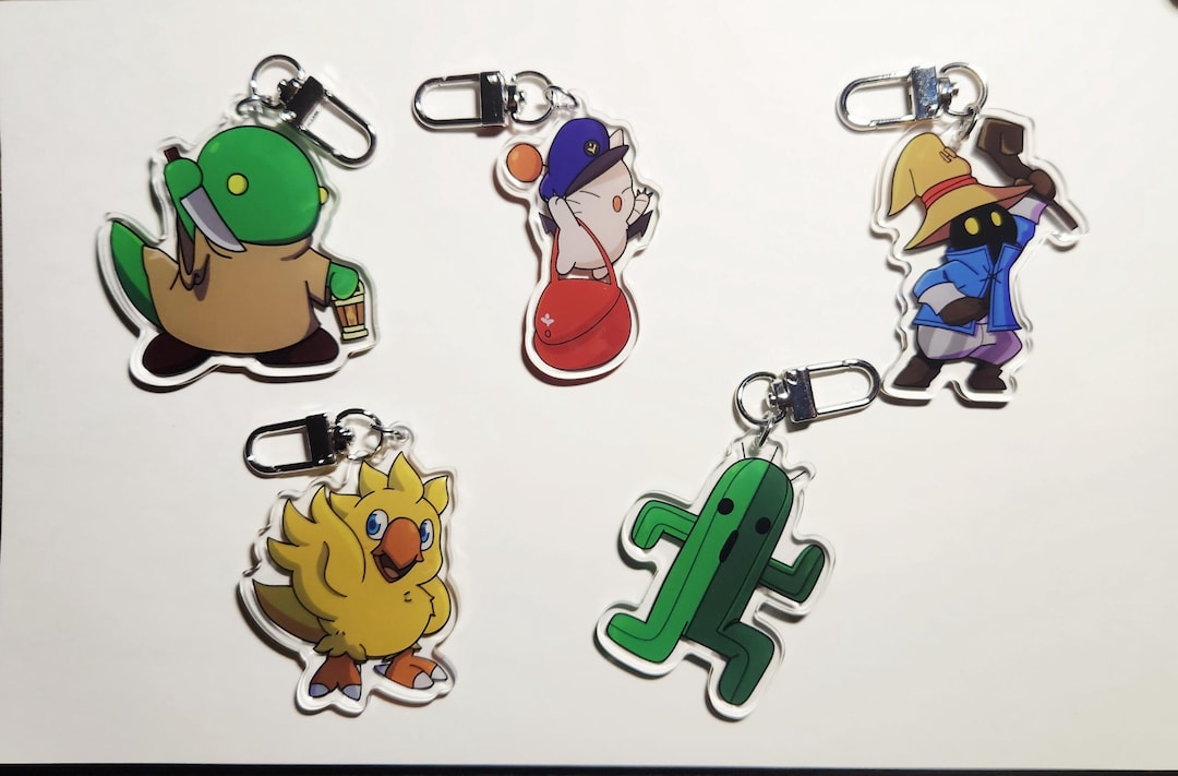 Final Fantasy Acrylic Keychains - Etsy