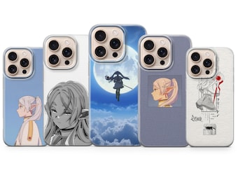 Frieren: Beyond Journey's End phone case Manga for iPhone 17 Air 16e Pro Max 15 14 13  Samsung A57 A37 S26 Ultra S25 FE  Google Pixel 10A 9