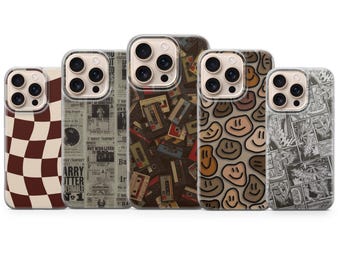 Retro 90s phone case Vintage Design for iPhone 17 Air 16e Pro Max 15 14 13 | Samsung A57 A37 S26 Ultra S25 FE | Google Pixel 10A 9