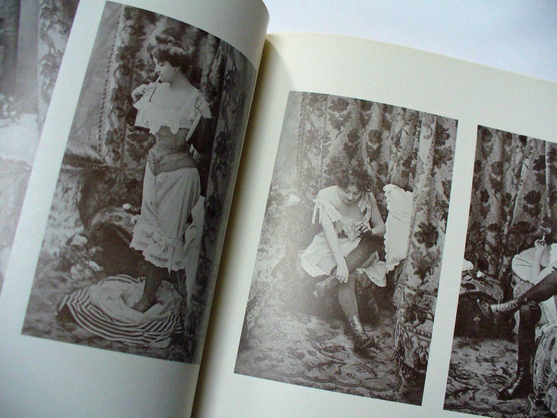 Mature Vintage Nude 1900 Photographs Art Book Portraits, Exotic Beauty