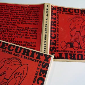 Peanuts Comic Book: Security is a Thumb and a Blanket, 1st Edition