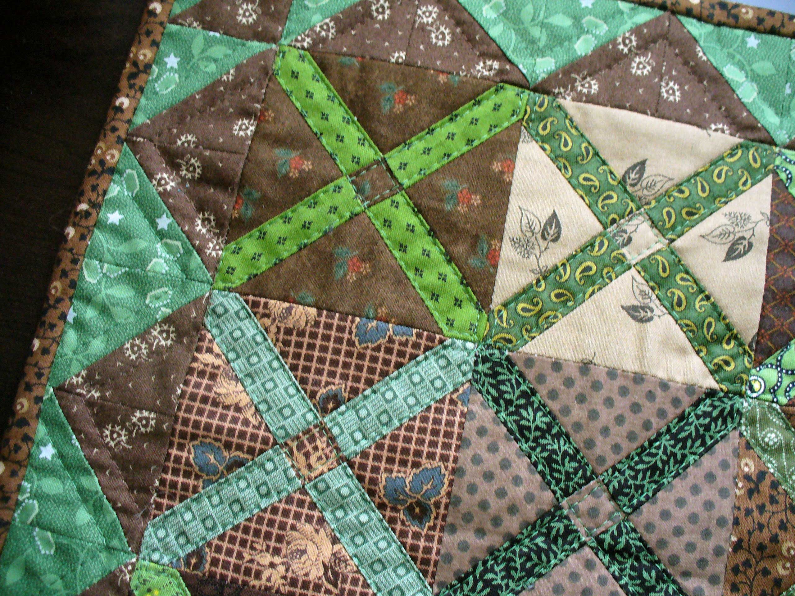 Wall Quilt, Table Topper, Country Decor, Quilted Wall Hanging, Basket