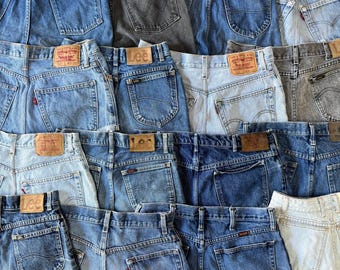 40 Piece denim shorts wholesale bundle / Resellers Box / Sellers Inventory
