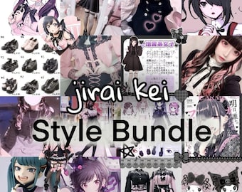 Pacote estilo Jirai Kei