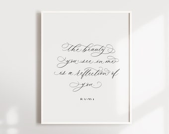 Motivational Quote Empowerment Inspirational Quote Reassurance Quote for all Self-reflection Quote Printable Instant Download Wall Art