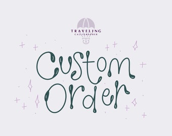 Custom Order Upgrade - Custom Map - Special Requests