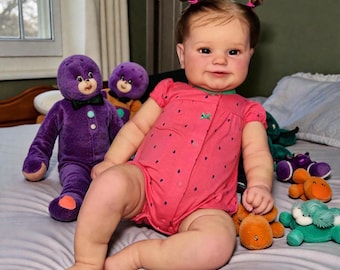 50CM Full Body Maddie Reborn Baby Girl Doll vinyl Silicone like real baby