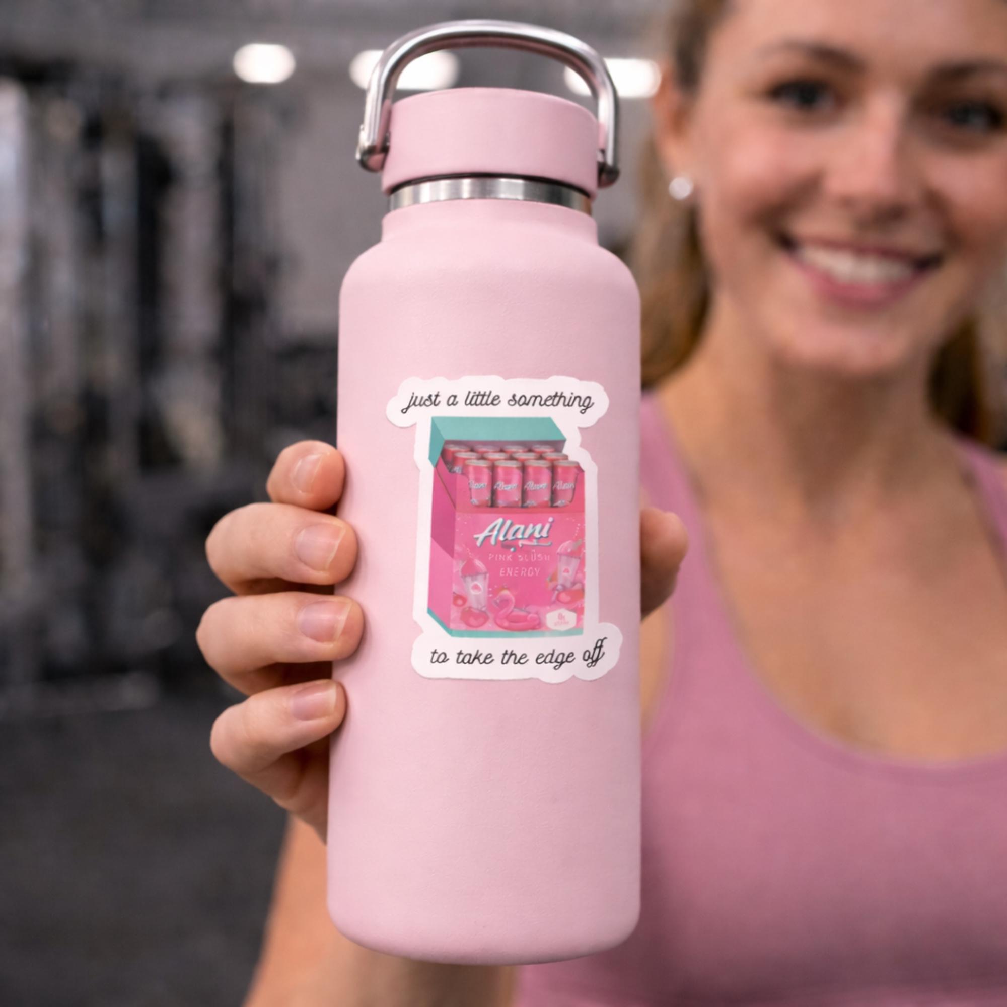 Pink Slush Energy Drink Sticker Funny Caffeine Meme Vinyl Decal - Etsy