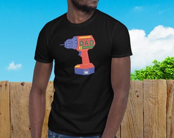 Perceuse-outil électrique Best Dad, cadeau de fête des pères, t-shirt en coton à manches courtes