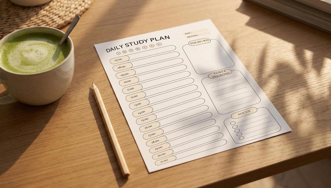 ADHD Student Planner | Daily Time Blocking, Pomodoro Tracker (PDF ...