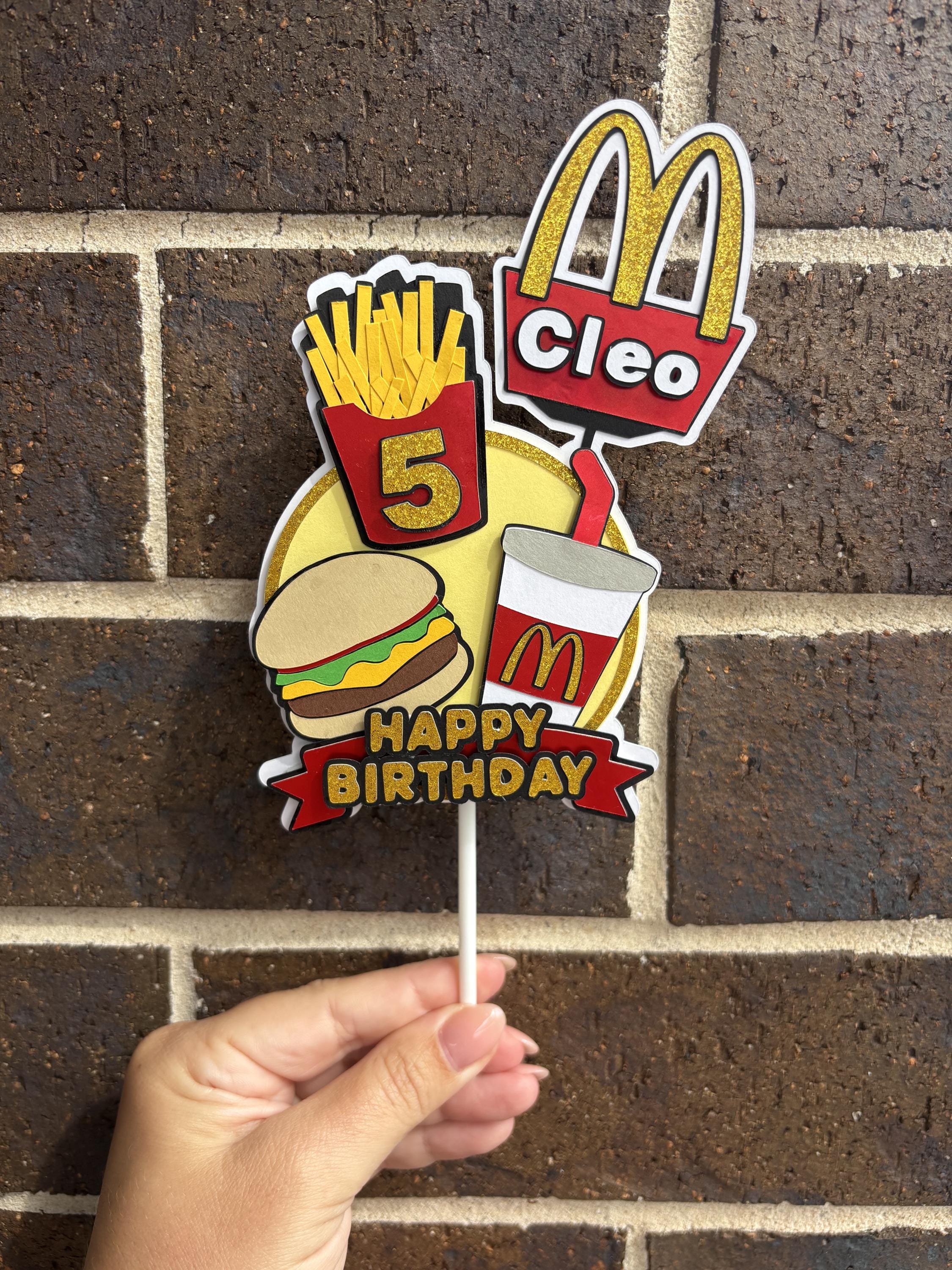 Mcdonalds party decorations - Etsy 日本